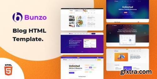 ThemeForest - Bunzo v1.0 - Blog Bootstrap 5 HTML Template - 32535851