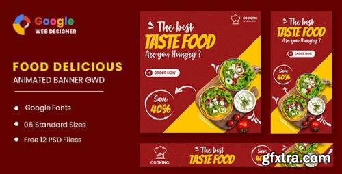 CodeCanyon - Fast Food Animated Banner GWD v1.0 - 32652461