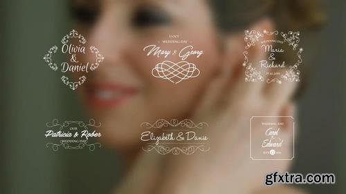 Wedding Titles After Effects Templates