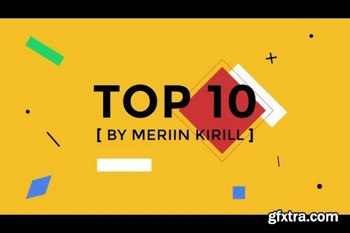 Geometry Top 10 video After Effects Templates 23758