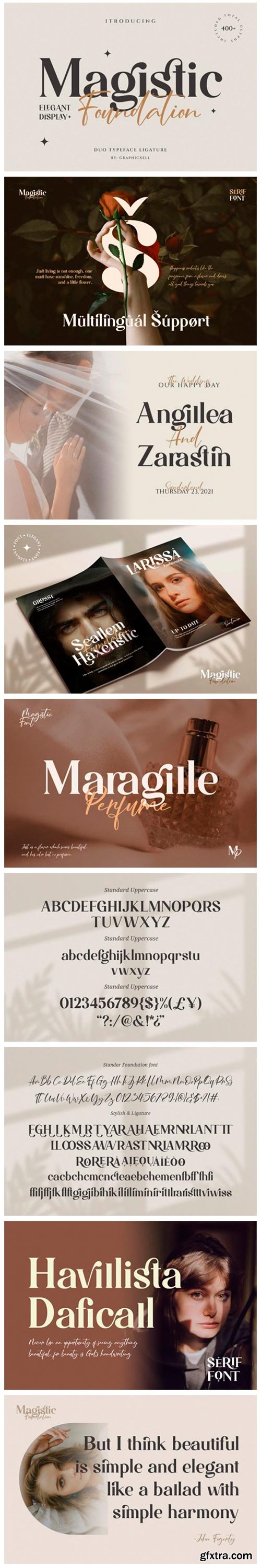 Magistic Foundation Font