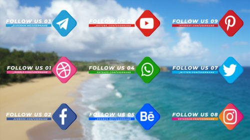 Videohive - Social Media Pack Version 002 - 32665854 - 32665854