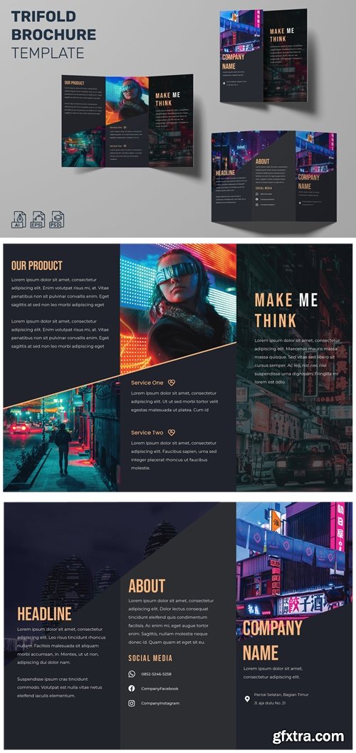 Trifold Brochure Template