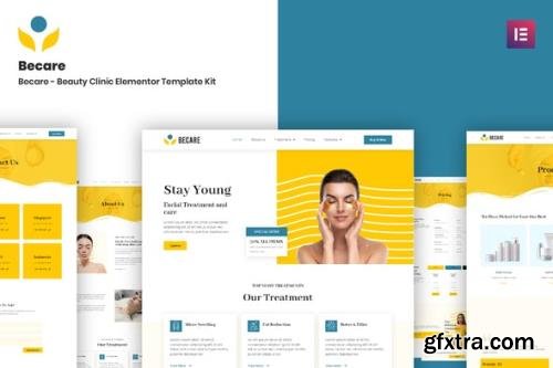 ThemeForest - Becare v3.0.11 - Beauty Clinic Elementor Template Kit - 31559472