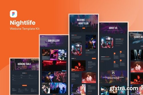 Nightlife Nightclub Website Template