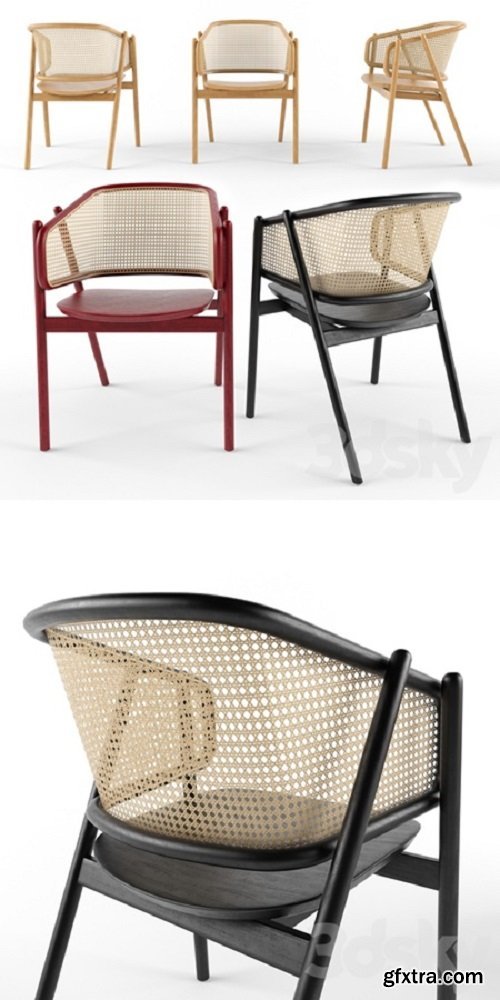 Cane Chair 01 By Cane Collection