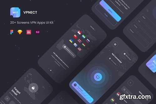 VPNECT - VPN Apps UI Kit