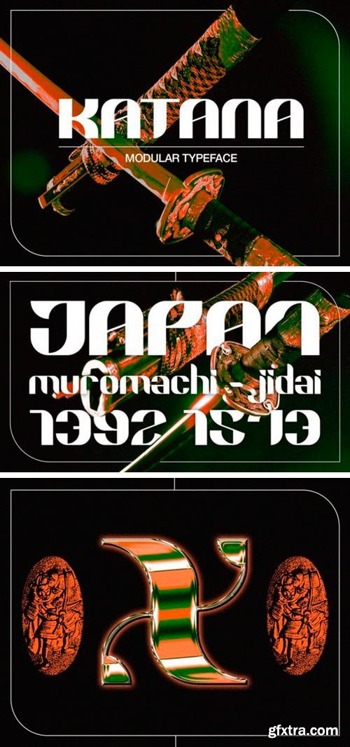 Katana Display Font