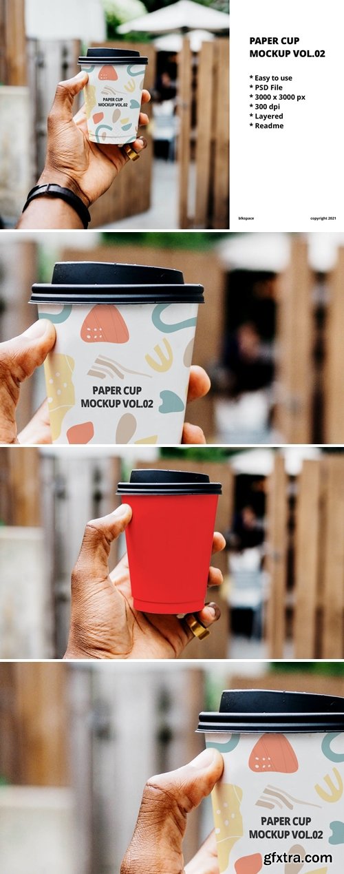 Paper Cup Mockup Vol.02