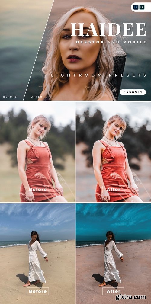 Haidee Desktop and Mobile Lightroom Preset