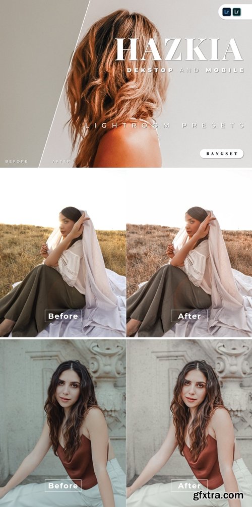 Hazkia Desktop and Mobile Lightroom Preset