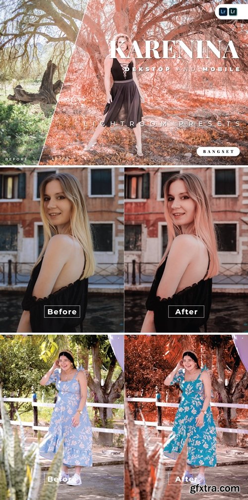 Karenina Desktop and Mobile Lightroom Preset