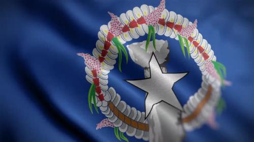 Videohive - Northern Mariana Islands Flag Angle - 32677843 - 32677843