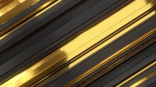 Videohive - Golden Lines Background - 32678042 - 32678042