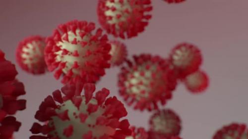 Videohive - Coronavirus background - 32678058 - 32678058