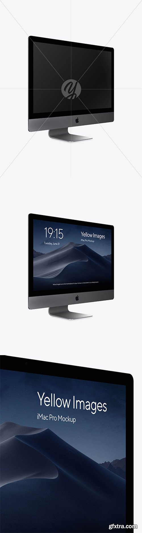 iMac Pro Space Gray Mockup 78987