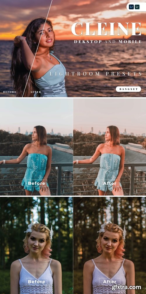 Cleine Desktop and Mobile Lightroom Preset