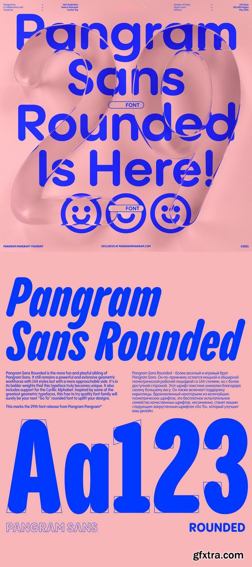 Pangram Sans Rounded - Font