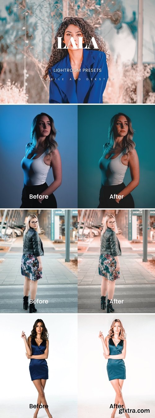 Lala Lightroom Presets Dekstop and Mobile