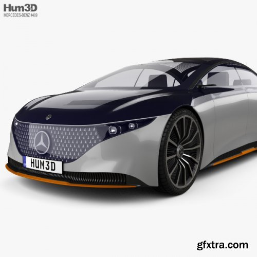 Mercedes-Benz Vision EQS 2019 3D model