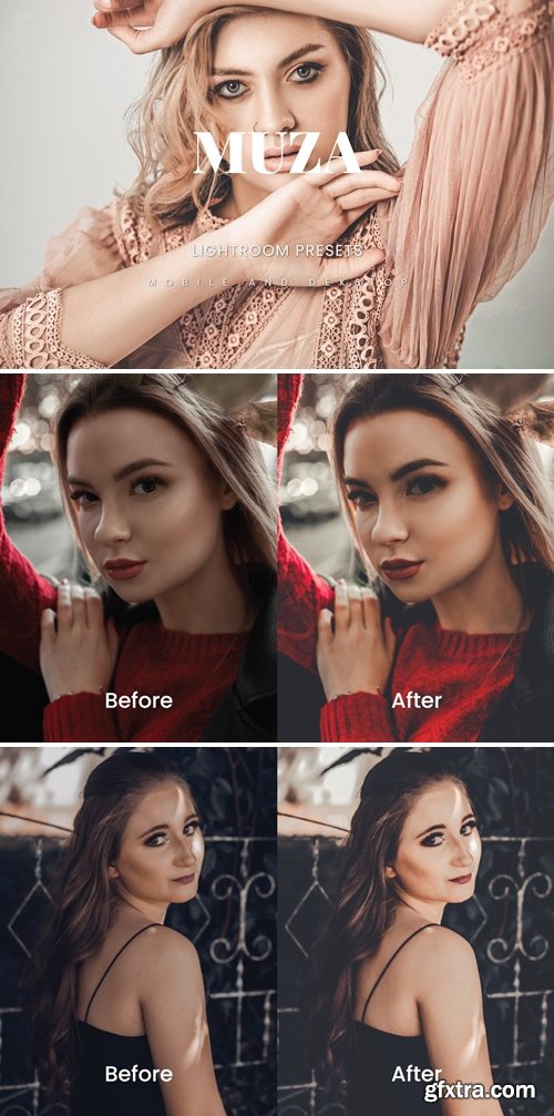 Muza Lightroom Presets Dekstop and Mobile