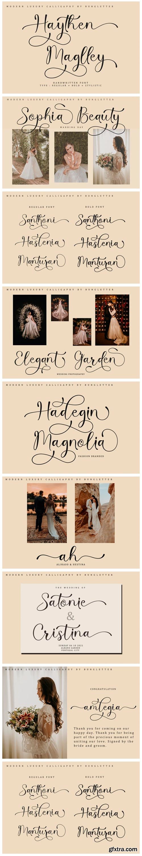 Haythen Maglley Font