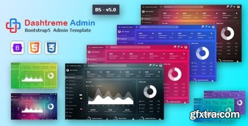 ThemeForest - Dashtreme v1.0 - Multipurpose Bootstrap5 Admin Template (Update: 6 March 21) - 23059455