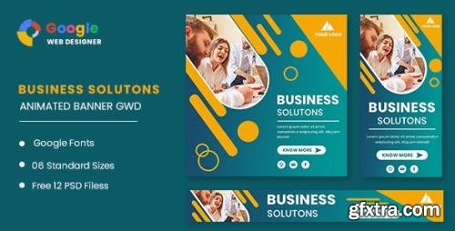 CodeCanyon - Business Solution Animated Banner GWD v1.0 - 32709749