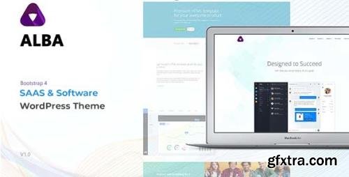 ThemeForest - Alba v1.0 - Startup/Software WordPress Theme (Update: 6 June 21) - 21233859