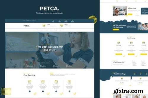 ThemeForest - Petca v1.0.0 - Pet Care Elementor Template Kit - 32623864