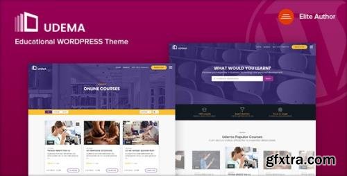 ThemeForest - UDEMA v1.0 - Modern Educational WordPress Theme - 22028990