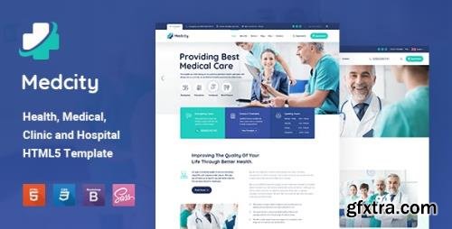 ThemeForest - Medcity v1.0 - Health & Medical HTML5 Template (Update: 25 April 21) - 31597890