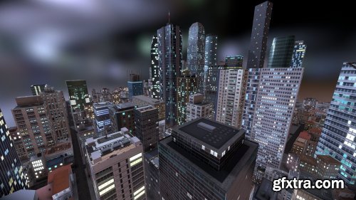 City Night Lowpoly