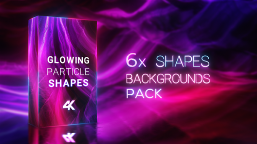 Videohive - Futuristic Glowing Particle Shapes - 32399453 - 32399453