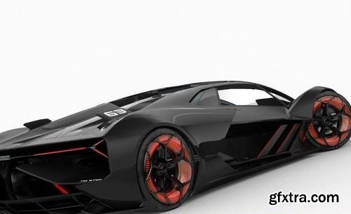 Lamborghini Terzo Millenio 3D Model