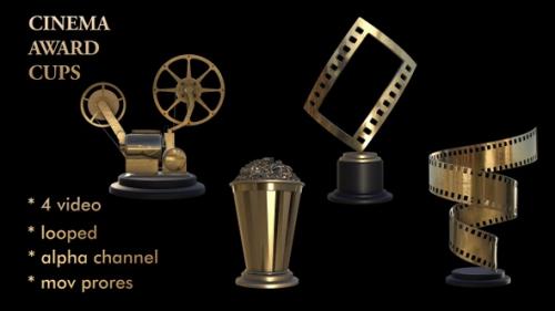 Videohive - Cinema Award Cups - 32643128 - 32643128