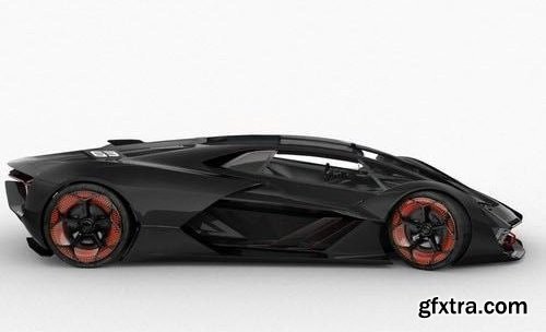 Lamborghini Terzo Millenio 3D Model