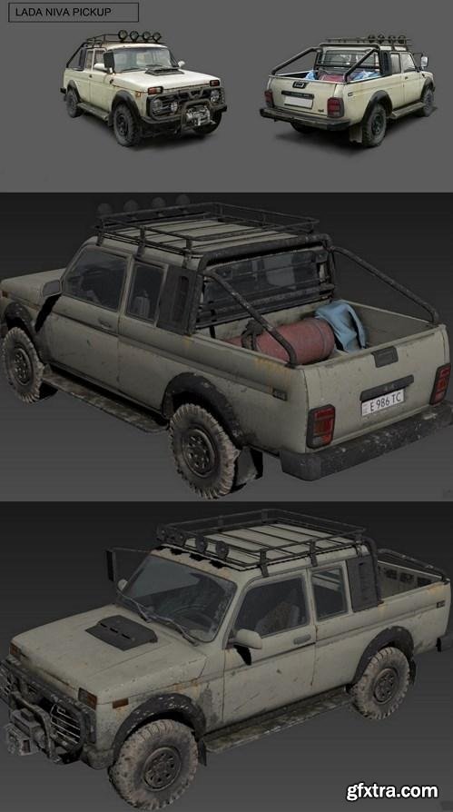 Lada Niva-2329 3D Model