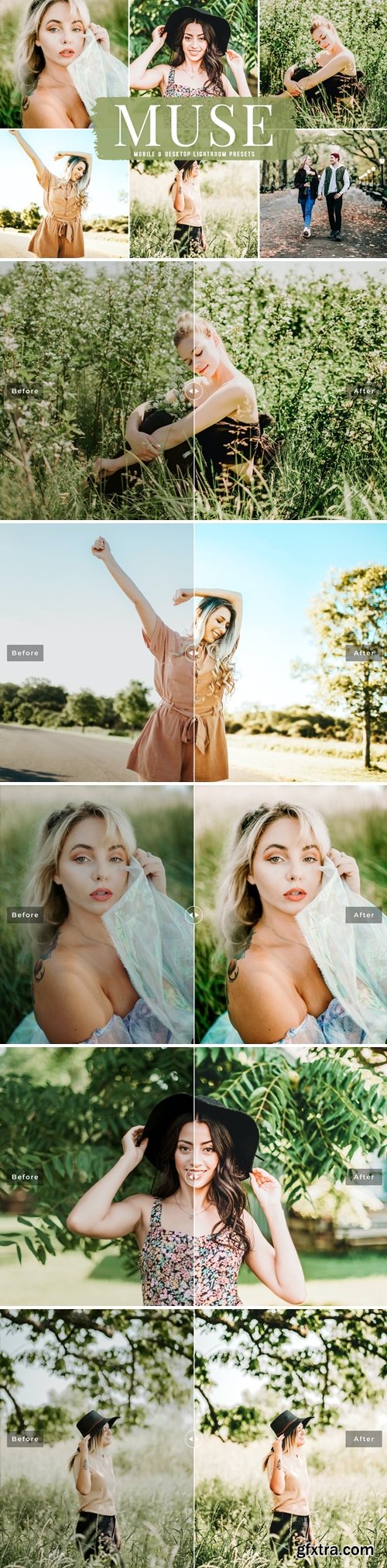 Muse Mobile & Desktop Lightroom Presets