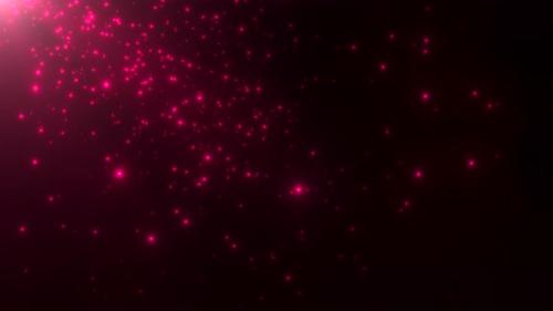 Videohive - Green particles and stars in galaxy - 32698738 - 32698738