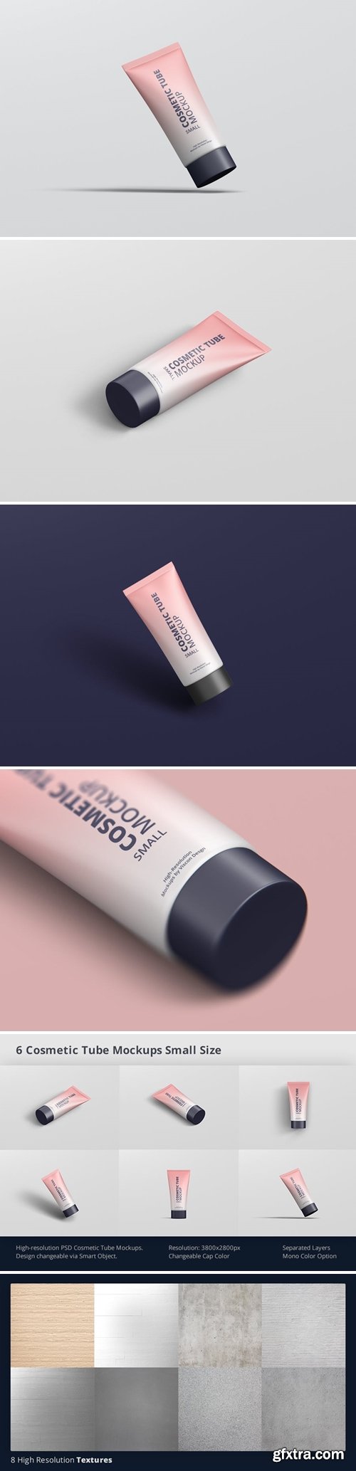 GraphicRiver - Cosmetic Tube Mockup Small 32614006