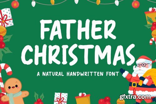 Father Christmas - Natural Handwritten Font