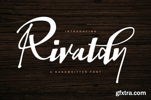 Rivaldy A Handwritten Font