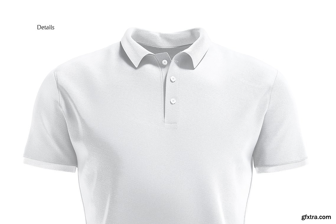 CreativeMarket - Men`s Polo Shirt Animated Mockup 6232863 » GFxtra