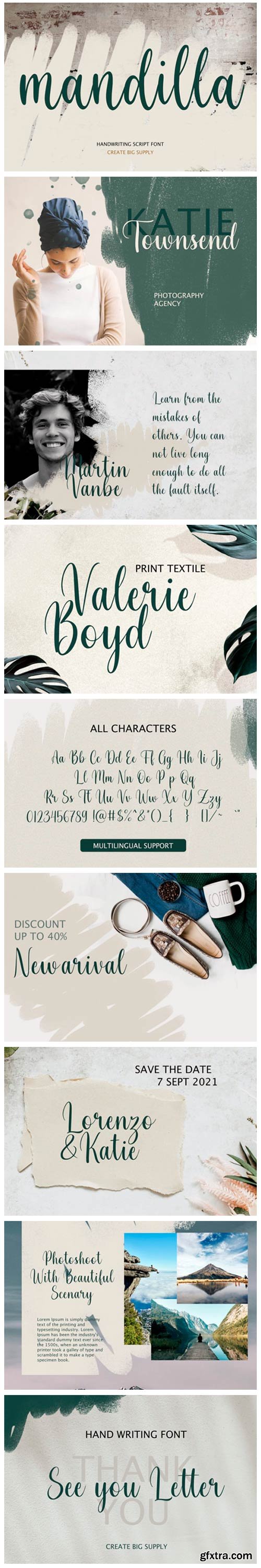 Mandilla Font