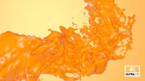 Videohive - Twisted Orange Juice Splash V7 - 32701754 - 32701754