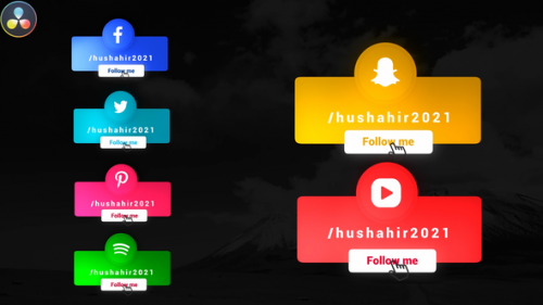 Videohive - Social Media Lowerthirds - 32691920 - 32691920