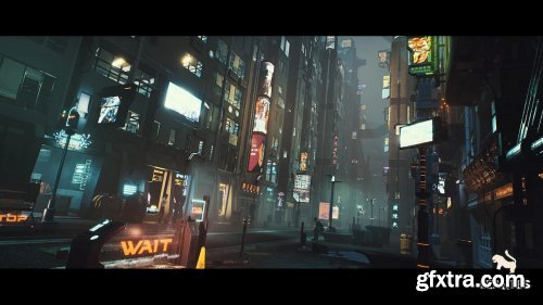 Cyberpunk Environment Megapack (Modular / with Interiors )