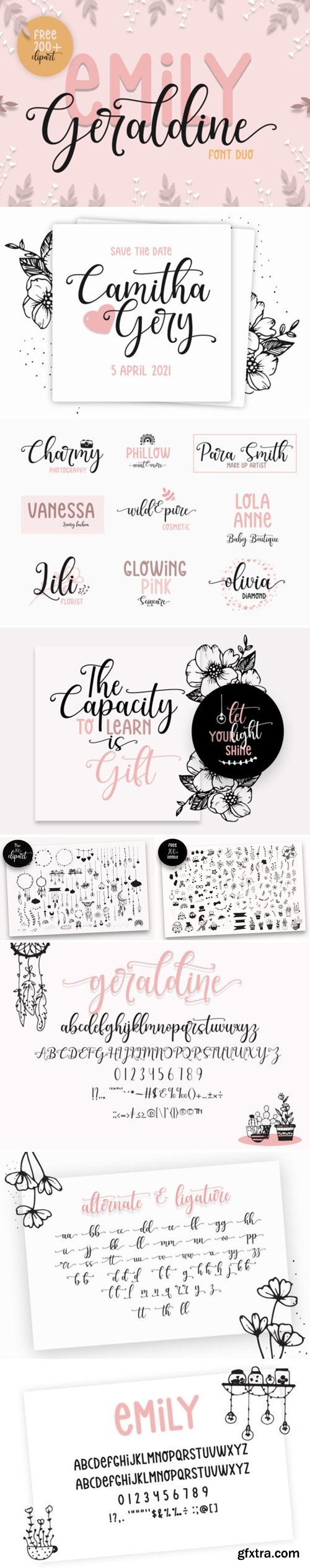 Emily Geraldine Font