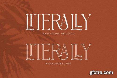 Kavaloora - Stylish Ligatures